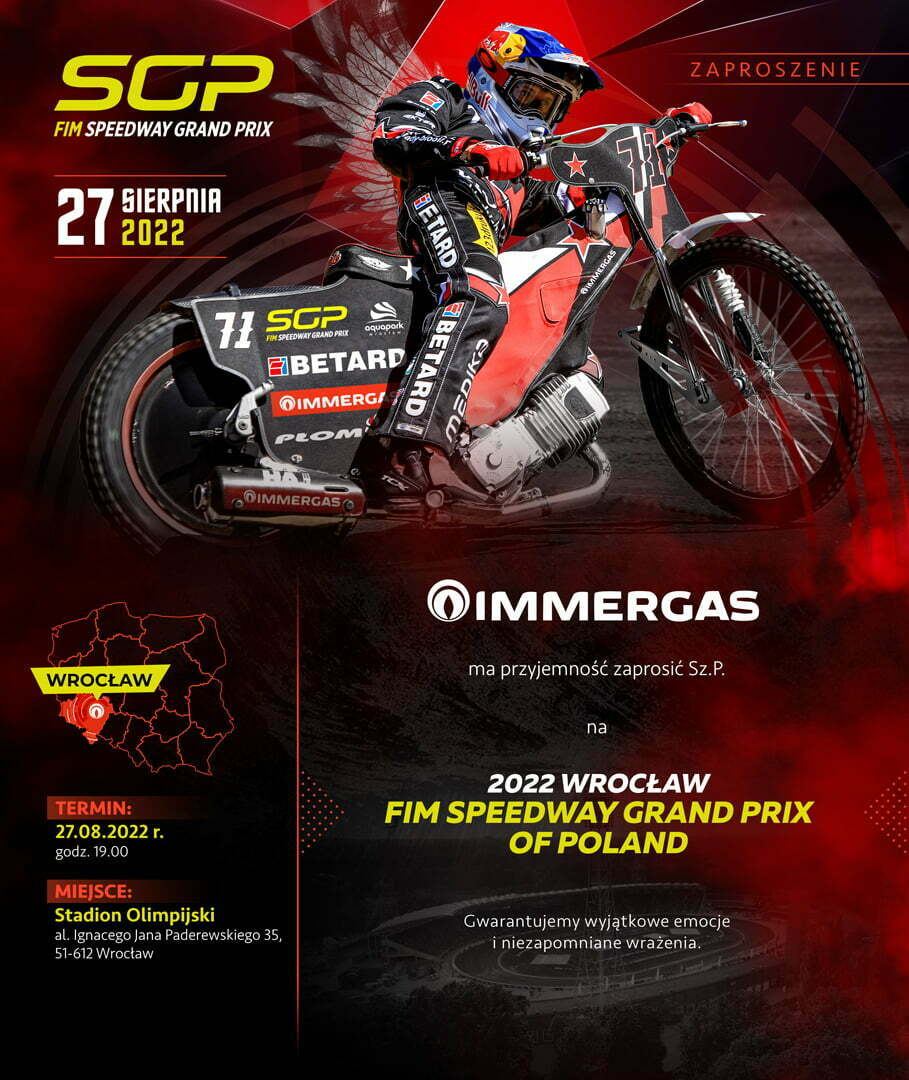 FIM Speedway Grand Prix we Wrocławiu Immergas